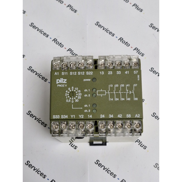 PNOZ V 30S 3S 1SZ/1O RELE DE SEGURIDAD MULLER MARTINI PILZ 474790