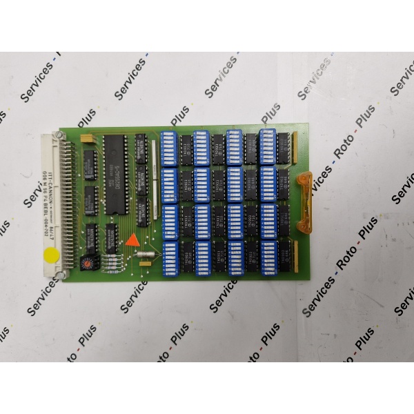 MODULE CARTE DE COMMANDE ITT CANON