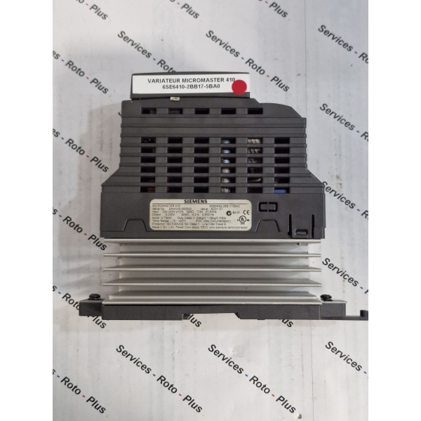 VARIATEUR MICROMASTER 410 – Image 2