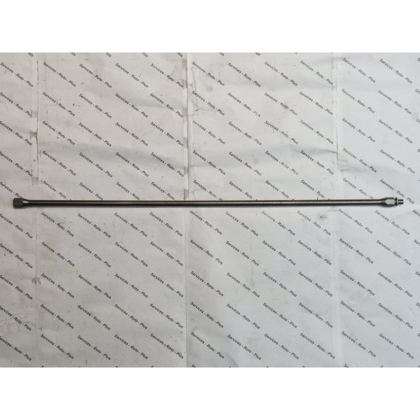 BARRE DE TORSION 6 PANS EN BOUTS + TÉTON